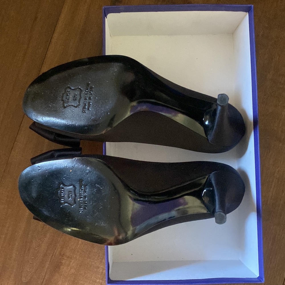 stuart weitzman beautiful black heels! *barely worn* - Picture 2 of 6